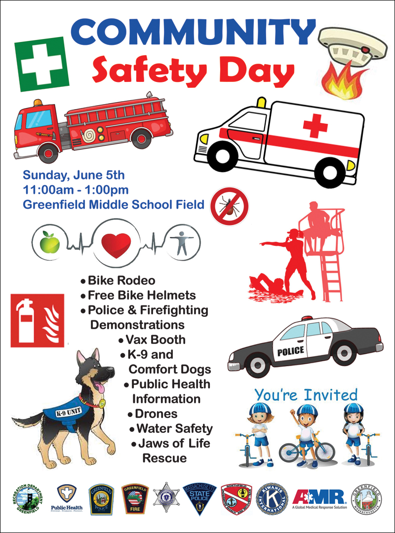 Greenfield Recreation Department l Community Safety Day