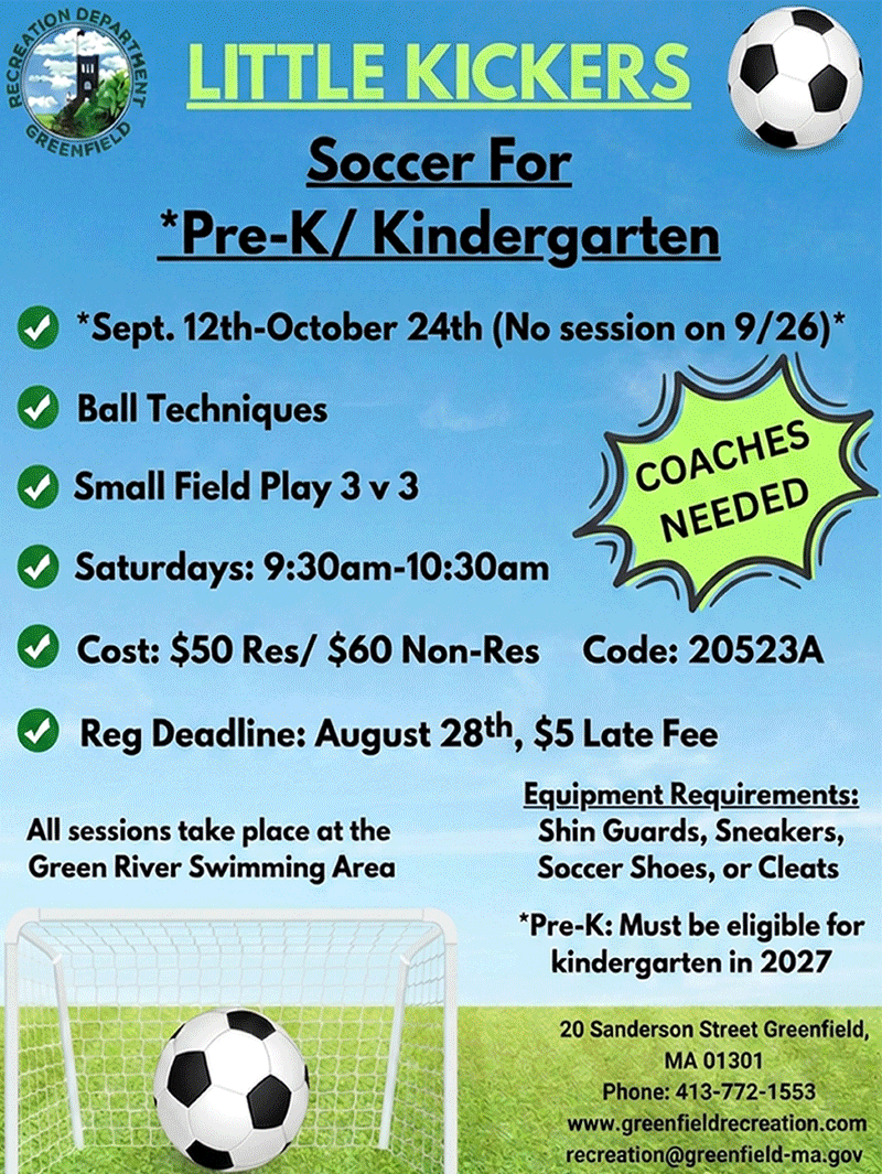 2026 Fall Programs & Events: Halloween, Socce, Field Hockey & Youth Marial Flyer pdfs