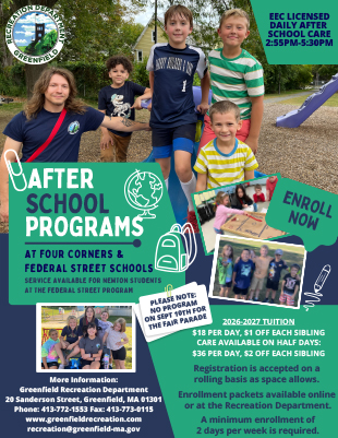 After School Program flyer 2026-2027