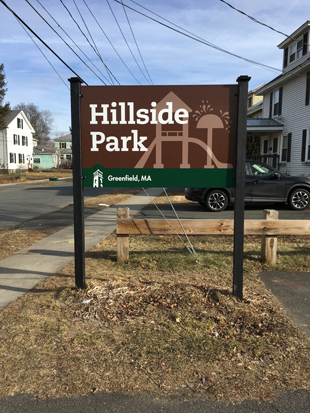 Hillside Park Sign
